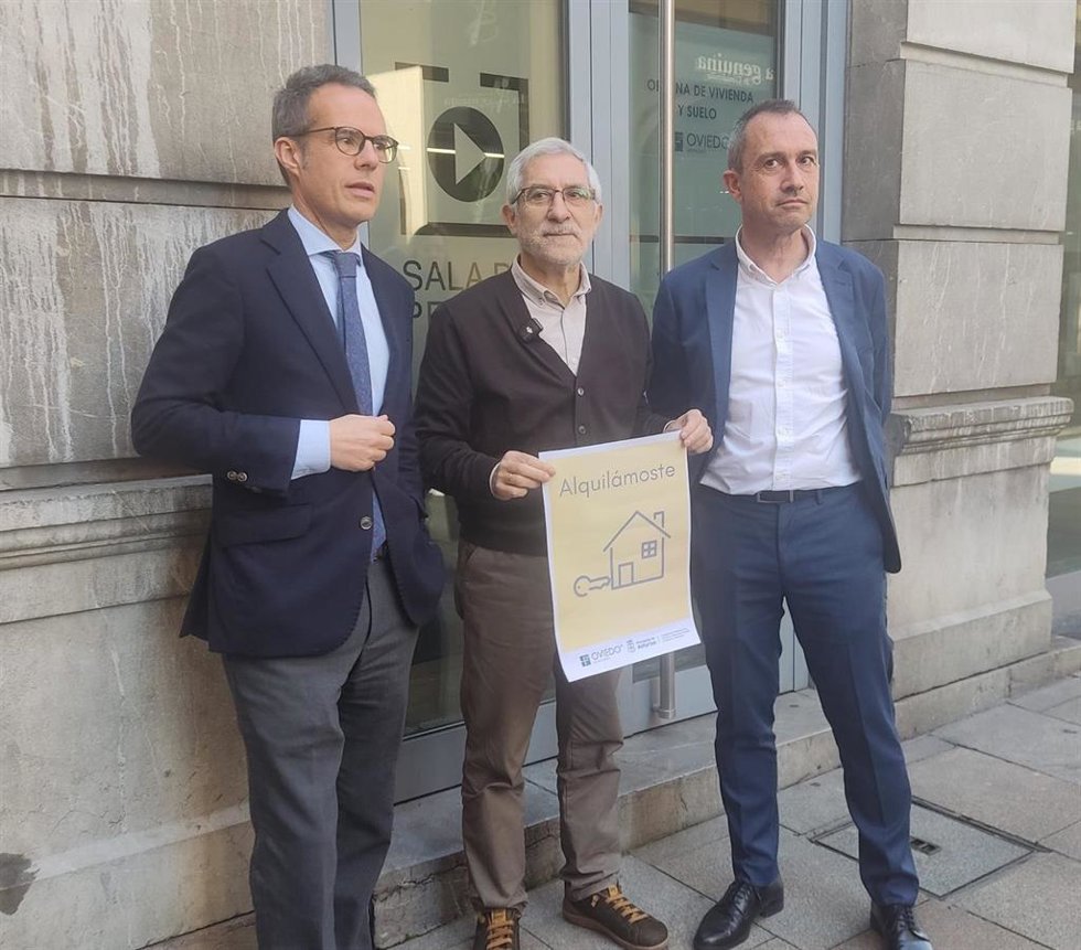 El Ayuntamiento de Oviedo se suma al programa 'Alquilámoste' en el que ya se han inscrito 15 viviendas del municipio.