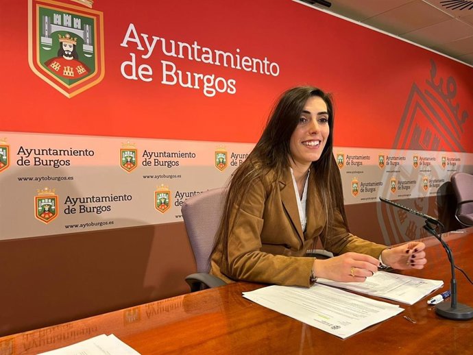 La portavoz municipal Andra Ballesteros.