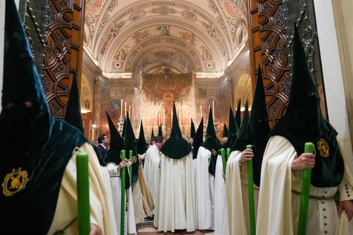 Archivo - Imágenes de la salida procesional de la Hermandad de la Macarena. 