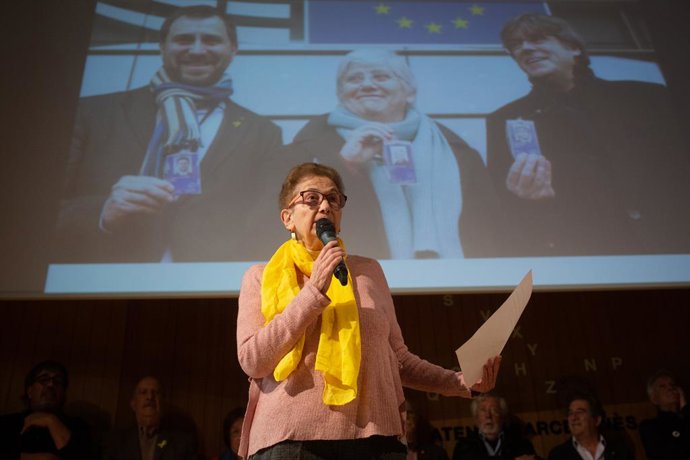 Archivo - La lingüista i membre de la CUP, Blanca Serra i Puig