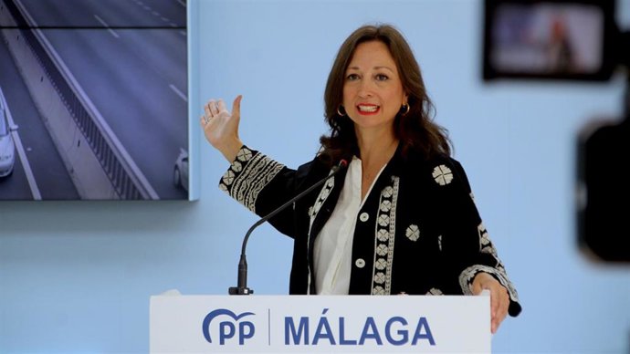 Archivo - La presidenta del PP de Málaga, Patricia Navarro, en una imagen de archivo. 