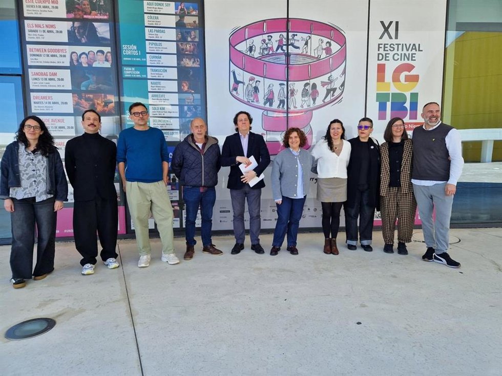 La viceconsejera de Derechos Ciudadanos, Beatriz González Prieto, en el festival de cine LGTBI