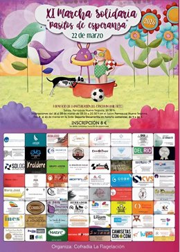 Cartel de la marcha.