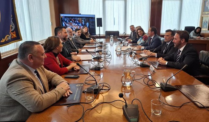 Pleno de la Zona Franca de Cádiz para aprobar el convenio sobre los suelos del nuevo hospital.