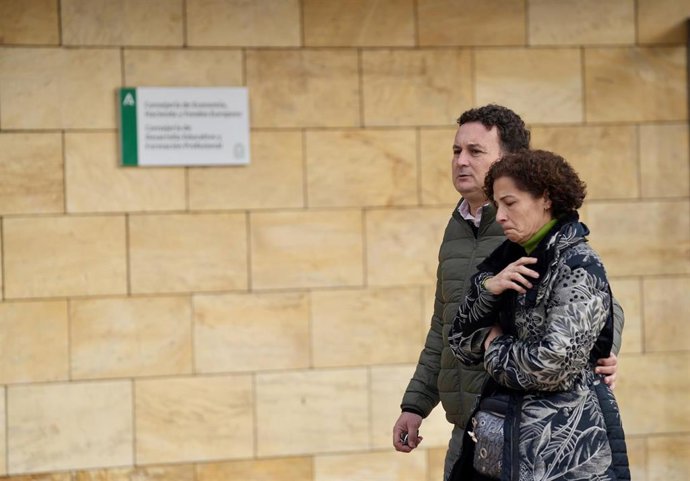 Archivo - Los padres de Sandra Peña en imagen de archivo.