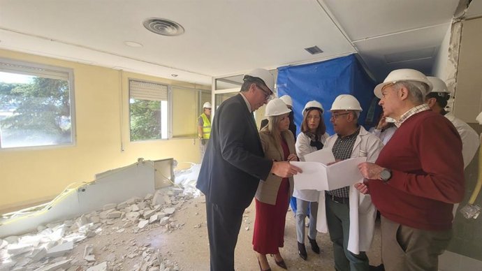 Visita al Hospital San Agustín.