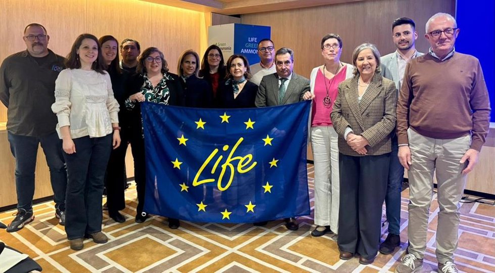 Un proyecto europeo en el que participa la Junta de Castilla y León avanza en la reducción de emisiones de amoniaco en granjas para su transformación en fertilizante