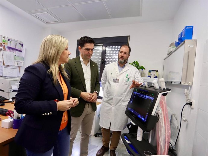 Visita al centro de salud de Alcalá la Real