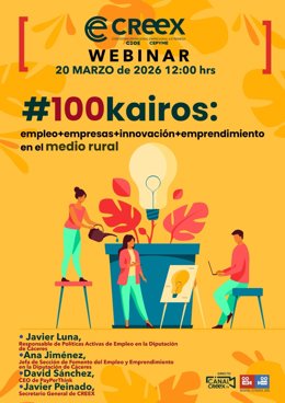 Cartel del webinar