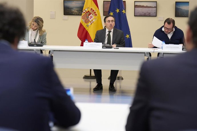 Asuntos Exteriores, Unión Europea y Cooperación, José Manuel Albares, ha preside la reunión anual de la Comisión Interministerial para África (CIMA) en la sede del Ministerio.