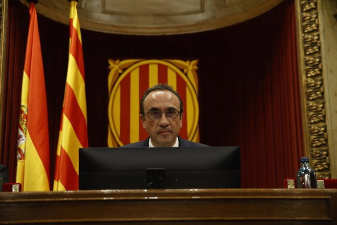Archivo - El president del Parlament de Catalunya, Josep Rull