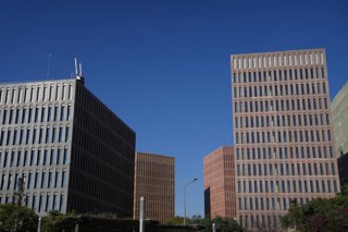 Archivo - Façana de la Ciutat de la Justícia de Barcelona