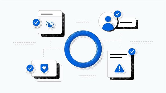 Recurso del asistente de soporte Meta AI de Facebook e Instagram