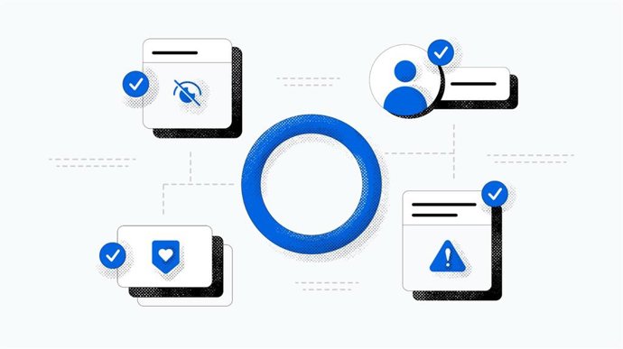 Recurso do assistente de suporte Meta AI do Facebook e do Instagram