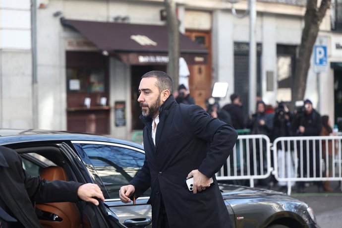 Archivo - El empresario Víctor de Aldama, a su llegada al Tribunal Supremo, a 12 de febrero de 2026, en Madrid (España). El Tribunal Supremo celebra hoy una audiencia preliminar previa al juicio por las presuntas irregularidades en la compra de mascarilla