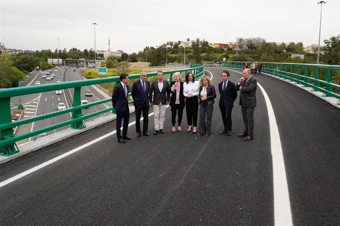 Inauguración del carril BUS-VAO del Aljarafe. 