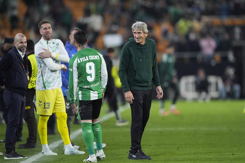 Manuel Pellegrini, entrenador del Betis.