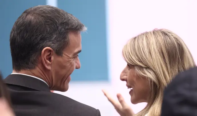 Pedro Sánchez y Yolanda Díaz