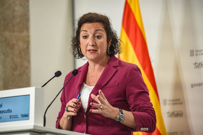 La consellera d'Economia i Finances de la Generalitat, Alícia Romero