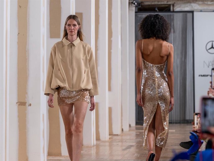 Desfile de JC Pajares en la Mercedes-Benz Fashion Week de Madrid presentando la Colección Otoño-Invierno 2026