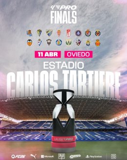 LaLiga FC Pro Final llega a Oviedo el próximo 11 de abril