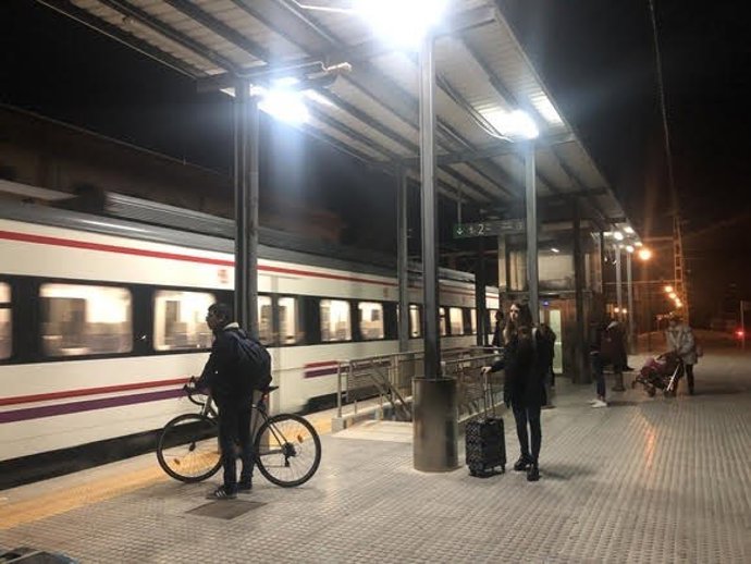 Archivo - Arxiu - Imatge d'una estació de Rodalies de Renfe