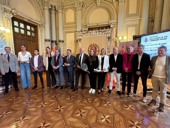 Presentación del torneo Oysho P2 que se celebrará en Valladolid del 21 al 28 de junio.