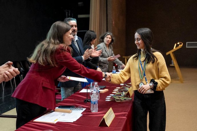 La estudiante asturiana Raquel Hidalgo.