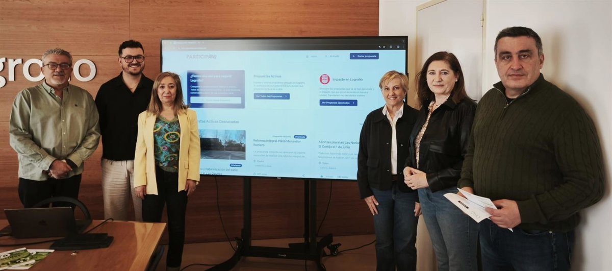Logroño incorpora la IA para facilitar y optimizar la presentación de propuestas al Presupuesto Participativo 2027