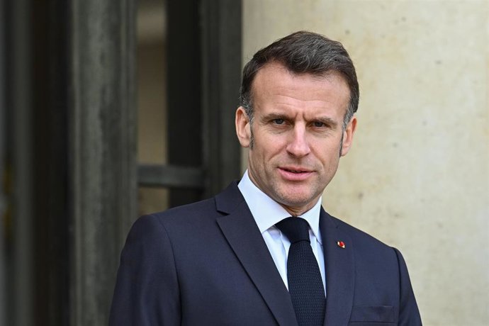 El presidente de Francia, Emmanuel Macron (archivo)