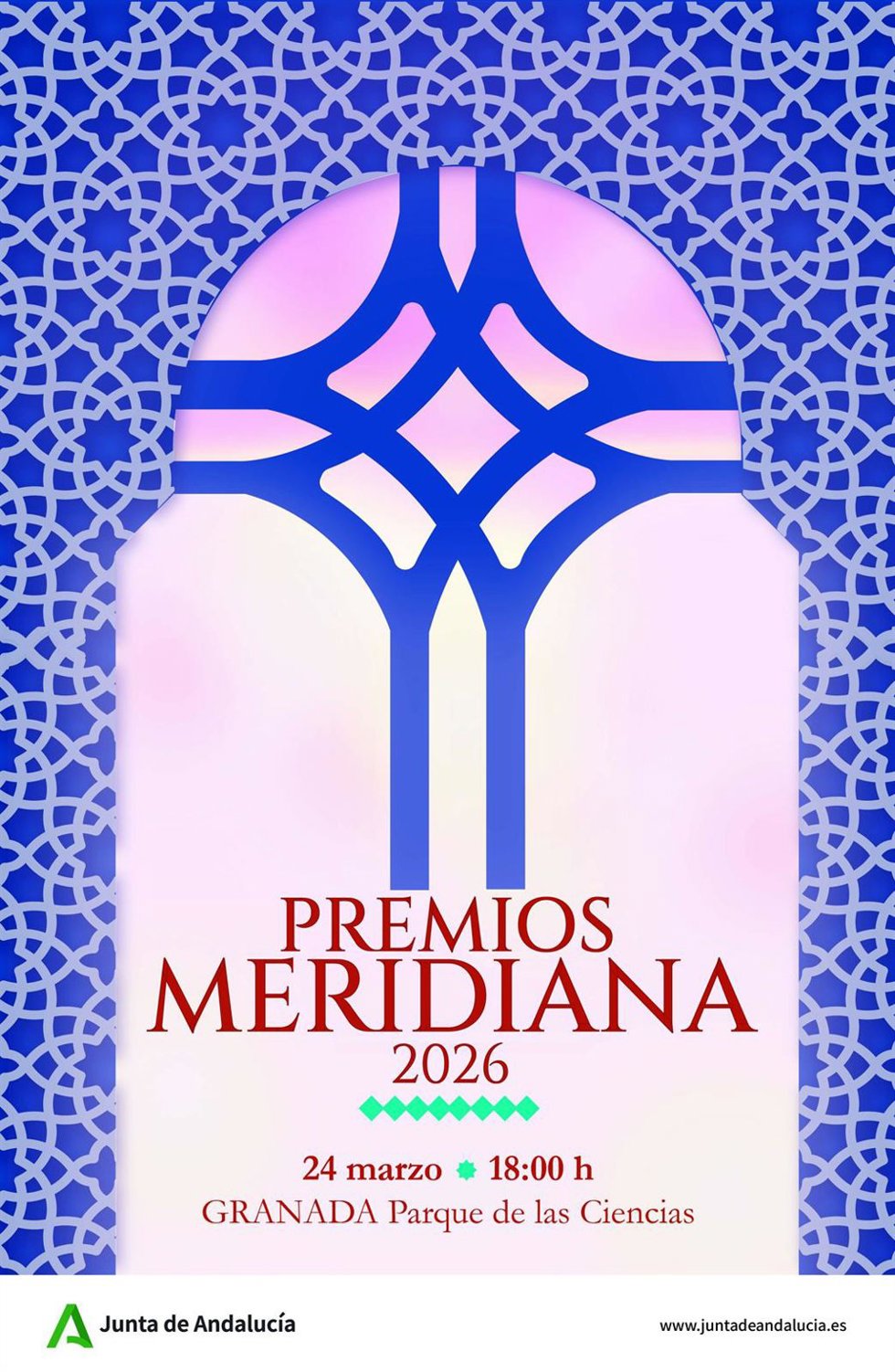 Imagen del cartel de los premios Meridiana.