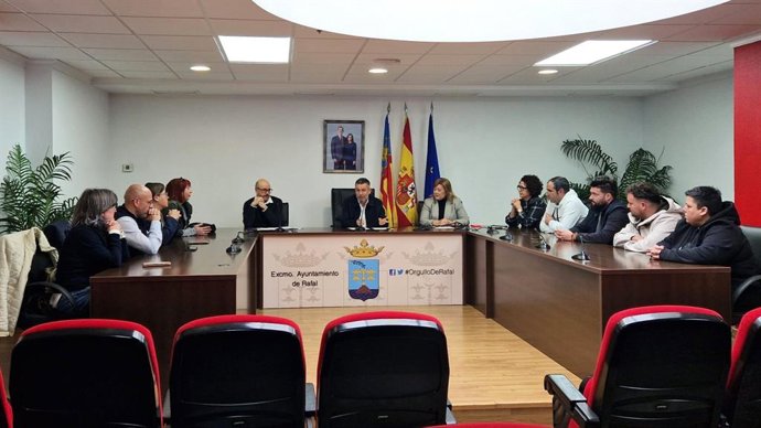Ple de l'Ajuntament de Rafal celebrat este divendres