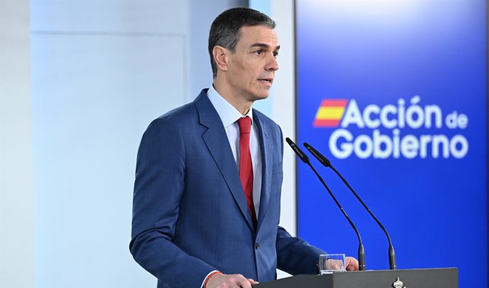 El presidente del Gobierno, Pedro Sánchez.