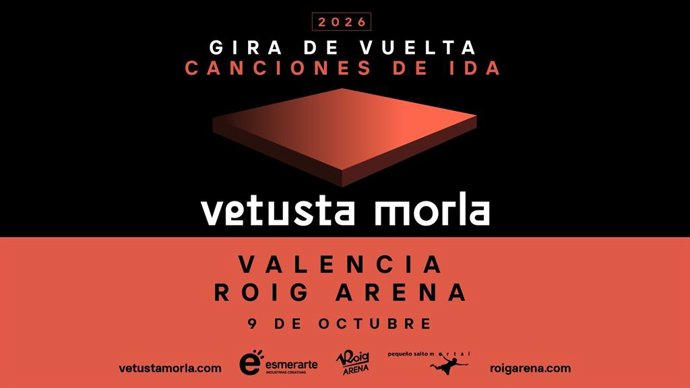 Cartel del concierto
