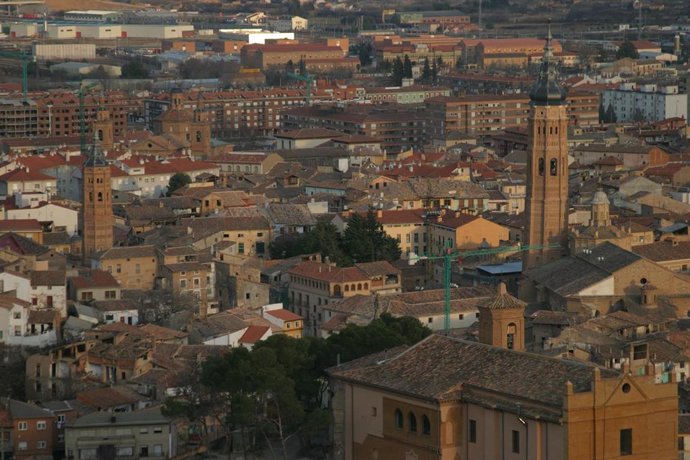 Archivo - Vista de Calatayud.