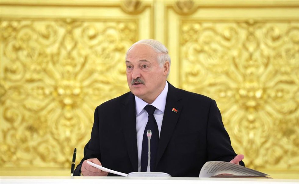 El presidente de Bielorrusia, Alexander Lukashenko.