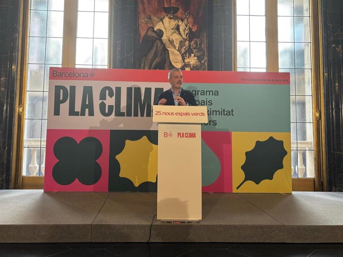 Collboni presenta 25 nuevas zonas verdes para Barcelona