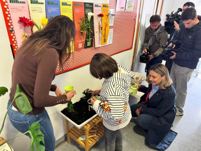 La consejera de Política Social, Familias e Igualdad, Conchita Ruiz, durante la inauguración del centro de Atención Temprana 'Empi Centauro'