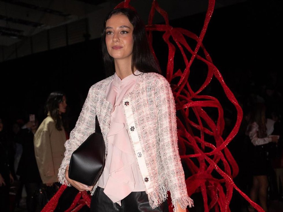Victoria Federica durante el desfile de Simorra con motivo de la Mercedes-Benz Fashion Week