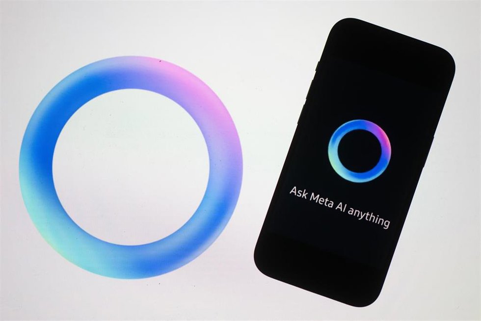 Archivo - Logo de Meta AI
