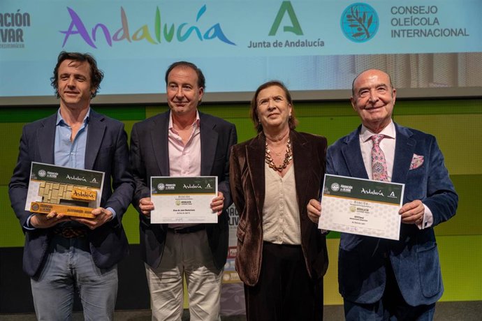 Entrega de los I Andalucía Oleotourism Awards.