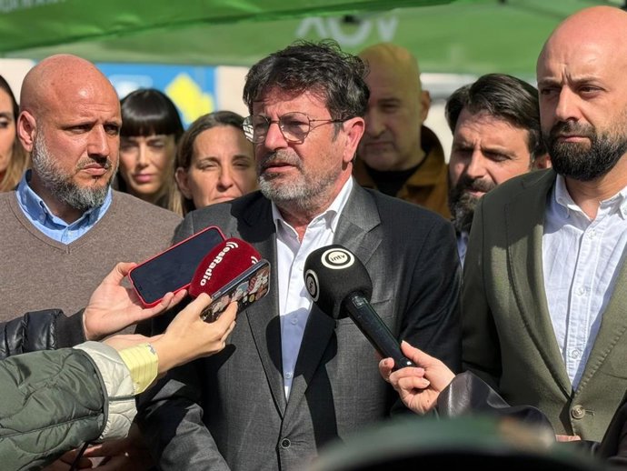 El portavoz nacional de Educación de Vox, Joaquín Robles.