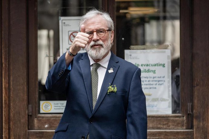 El exlíder de Sinn Féin Gerry Adams