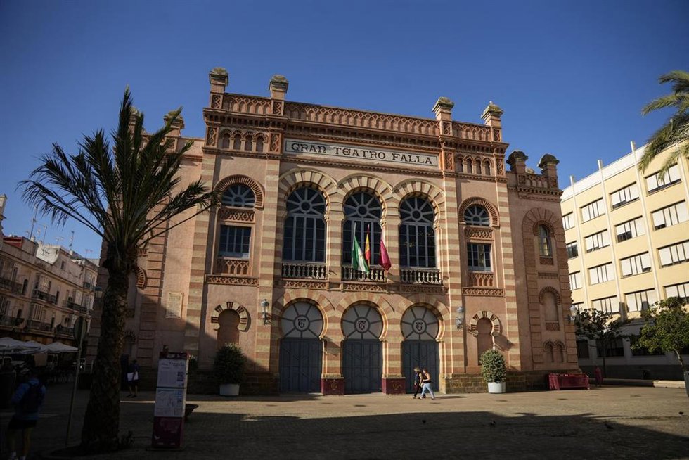 Archivo - Exterior del Gran Teatro Falla de Cádiz en una imagen de archivo.