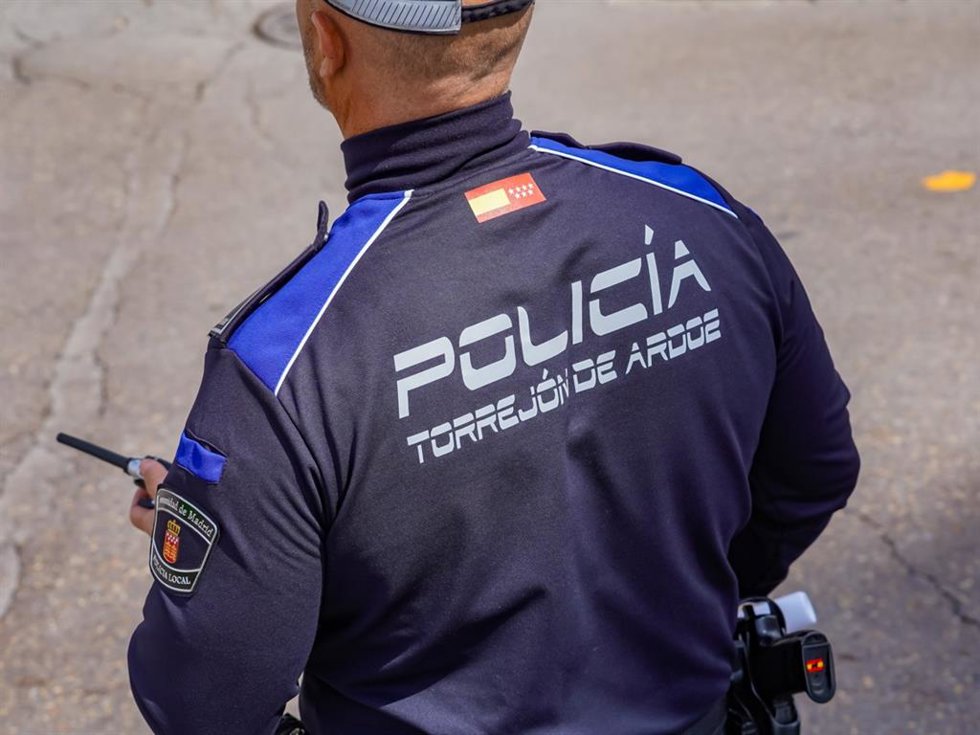 Archivo - Agente de Policía Local de Torrejón de Ardoz