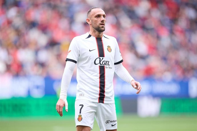 El delantero del RCD Mallorca Vedat Muriqi.