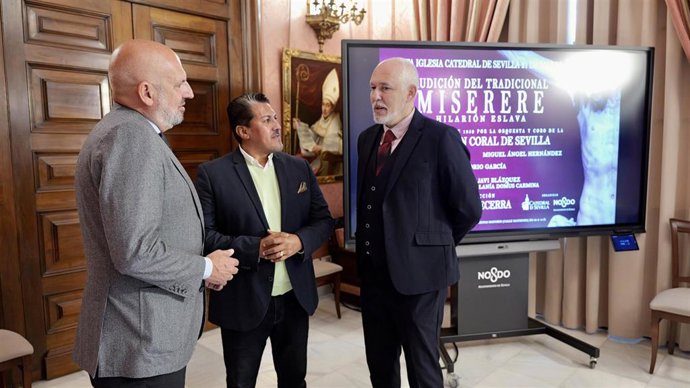 Presentación de la adución del 'Miserere' de Eslava en la Catedral de Sevilla