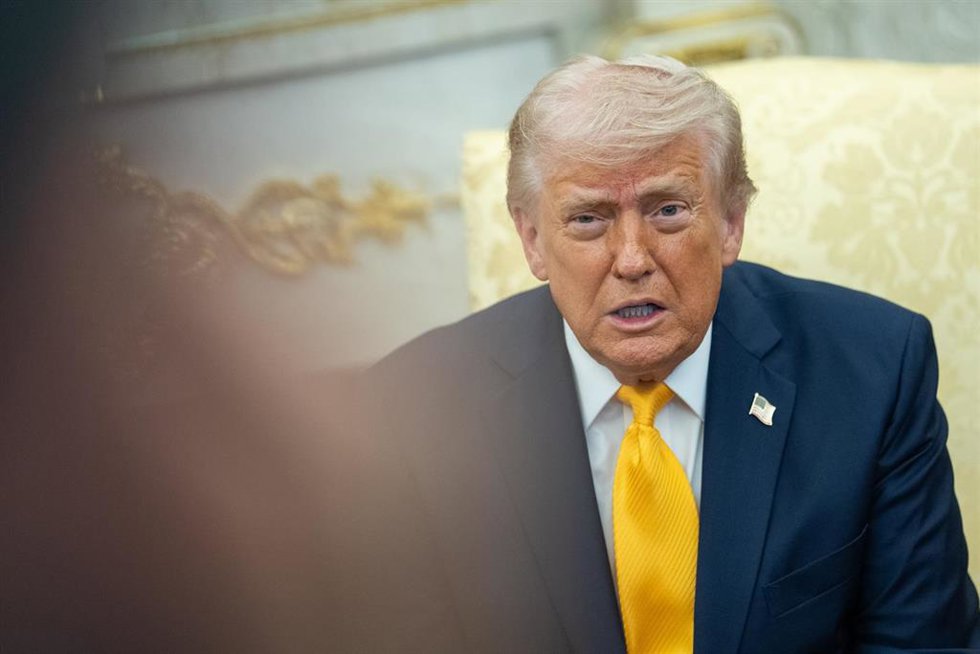 El presidente de Estados Unidos, Donald Trump 