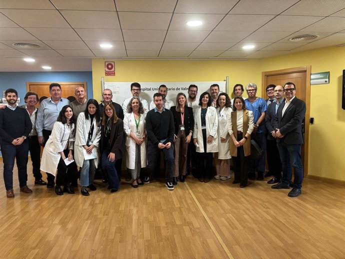 Profesionales que han participado en el Hospital de Valme en esta jornada formativa.