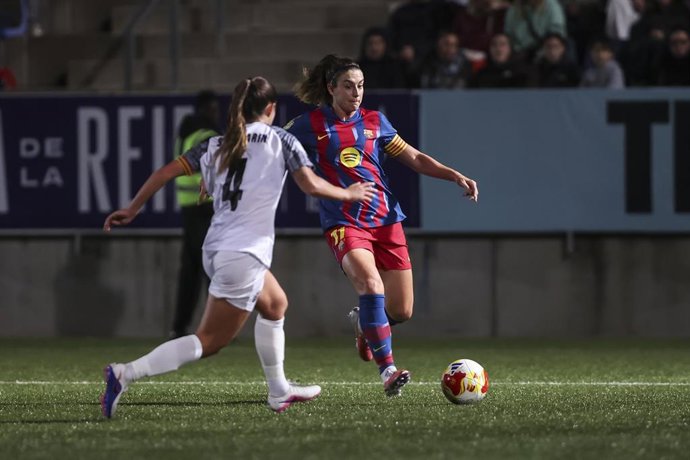 Alexia Putellas durante el FC Barcelona-FC Badalona Women de la Copa de la Reina Iberdrola 25-26